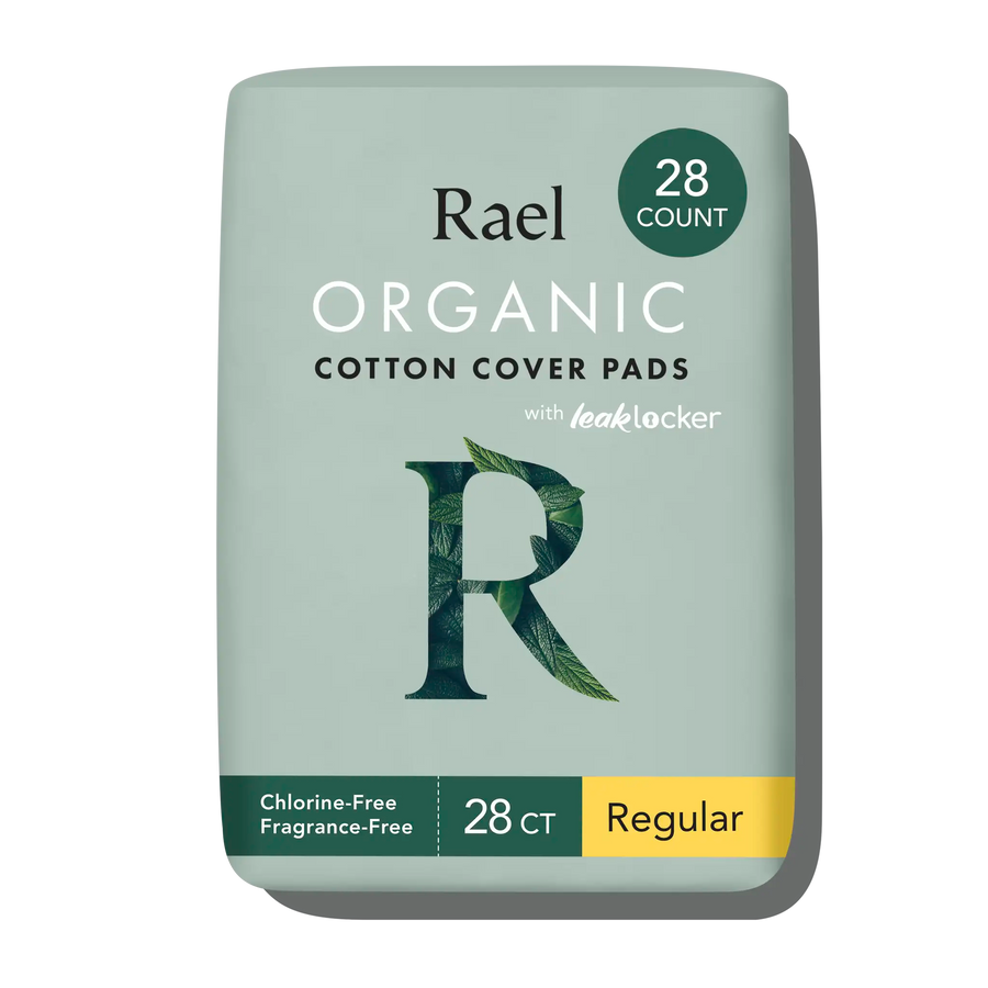 Regular Organic Cotton Cover Pads With Wings asv