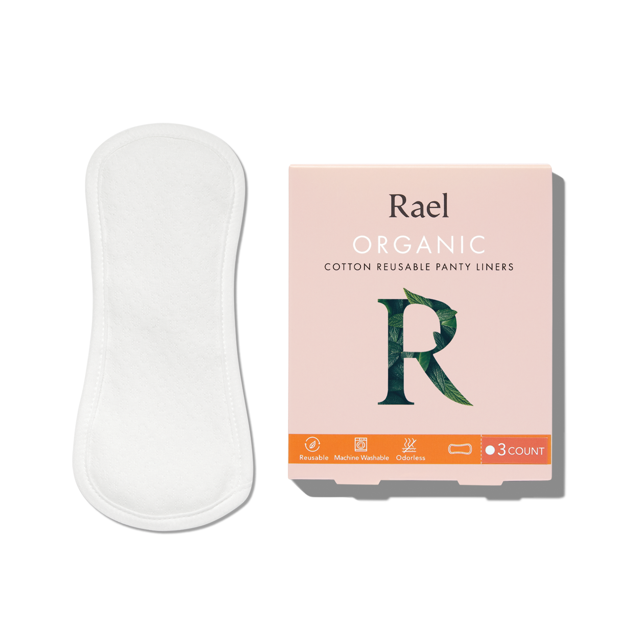 Reusable Cloth Panty Liners Made With Organic Cotton